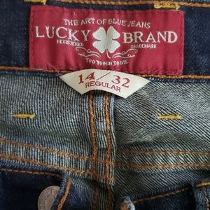 Jeans, Lucky Brand, size 14